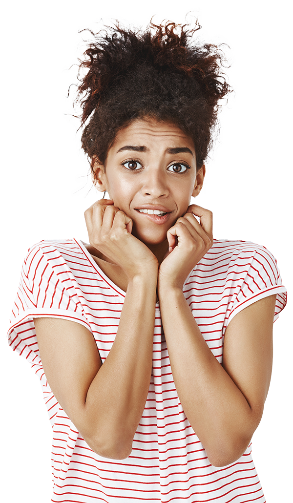 Pessoa preocupada com CNPJ Inapto